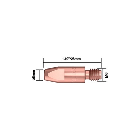 VIRTASUUTIN M6 0,8MM/28MM 10 KPL PARWELD VIRTASUUTIN M6 0,8MM/28MM 10 KPL PARWELD